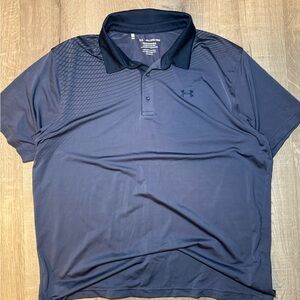 Under Armour Men's Dark Blue Polo Shirt